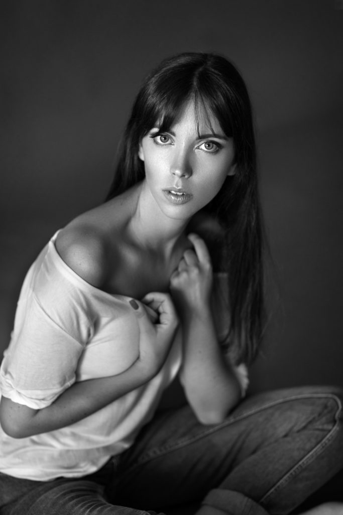 modele corse femme portrait