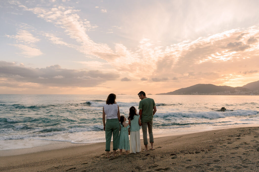 shooting famille ajaccio