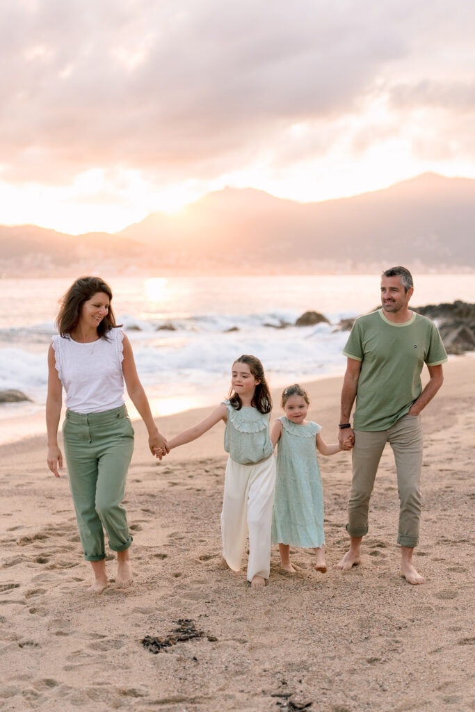 shooting famille ajaccio