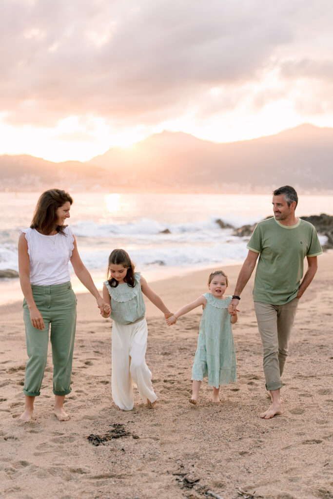 shooting famille ajaccio