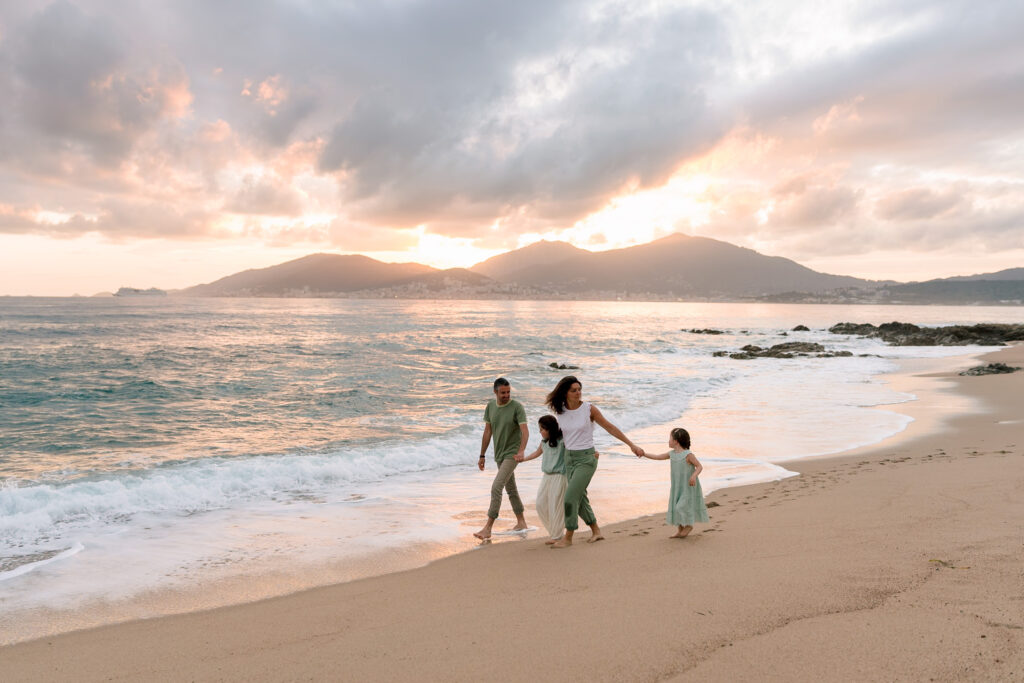 shooting famille ajaccio
