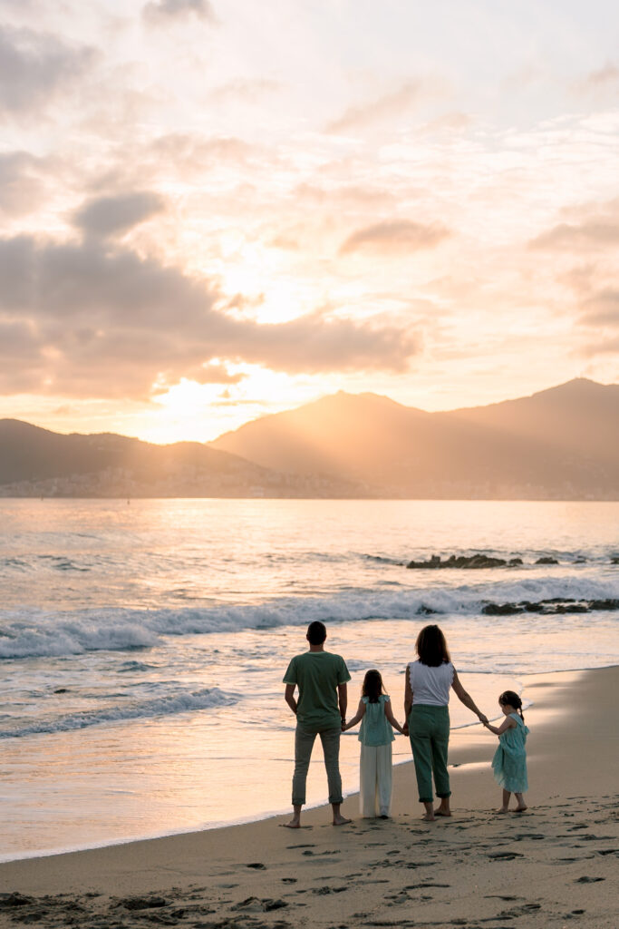 shooting famille ajaccio