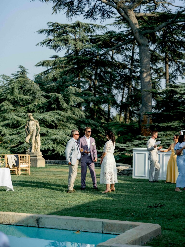 mariage chateau de sannes