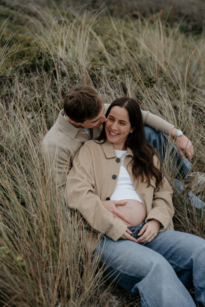 shooting grossesse plage ajaccio