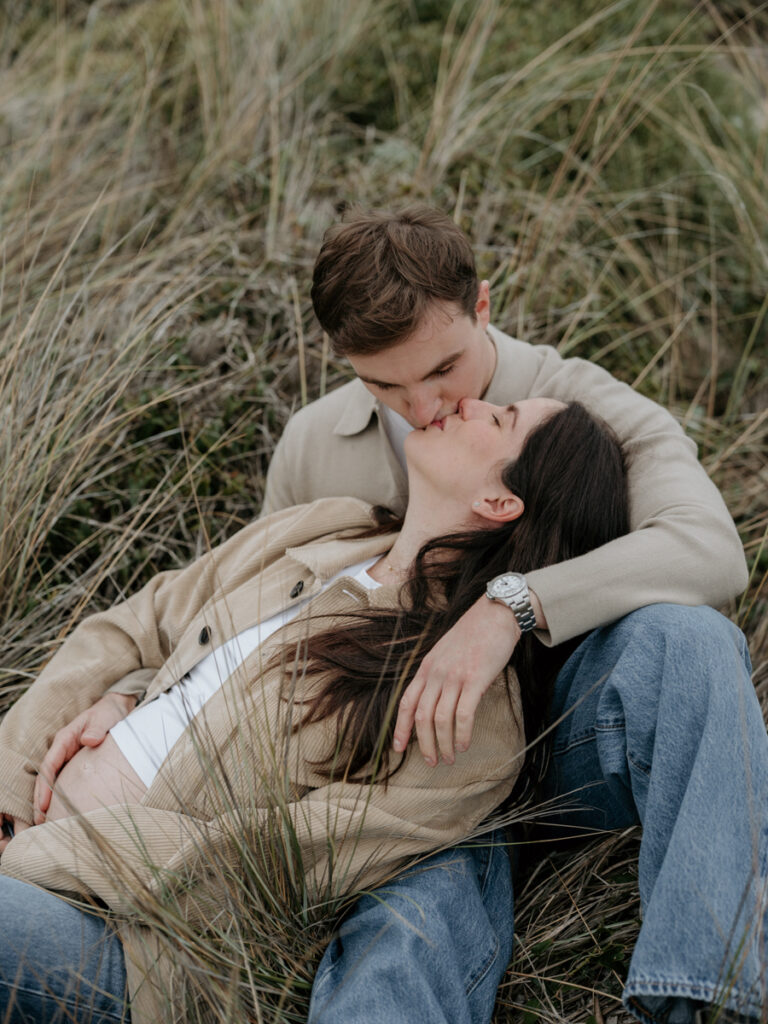 shooting grossesse plage ajaccio