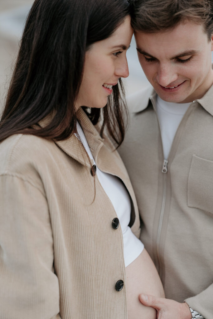 shooting grossesse plage ajaccio