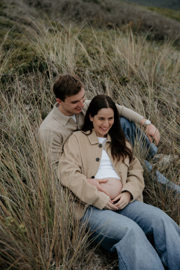 shooting grossesse plage ajaccio