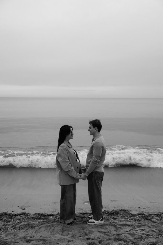 shooting grossesse plage ajaccio