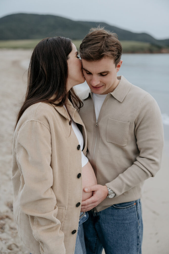 shooting grossesse plage ajaccio