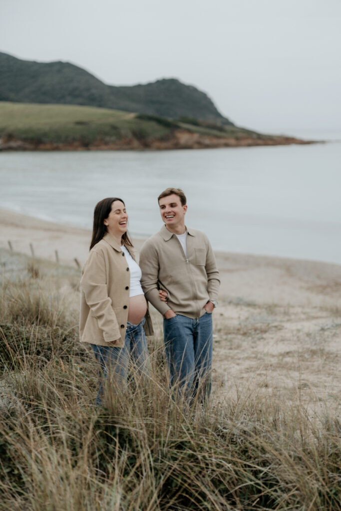 shooting grossesse plage ajaccio