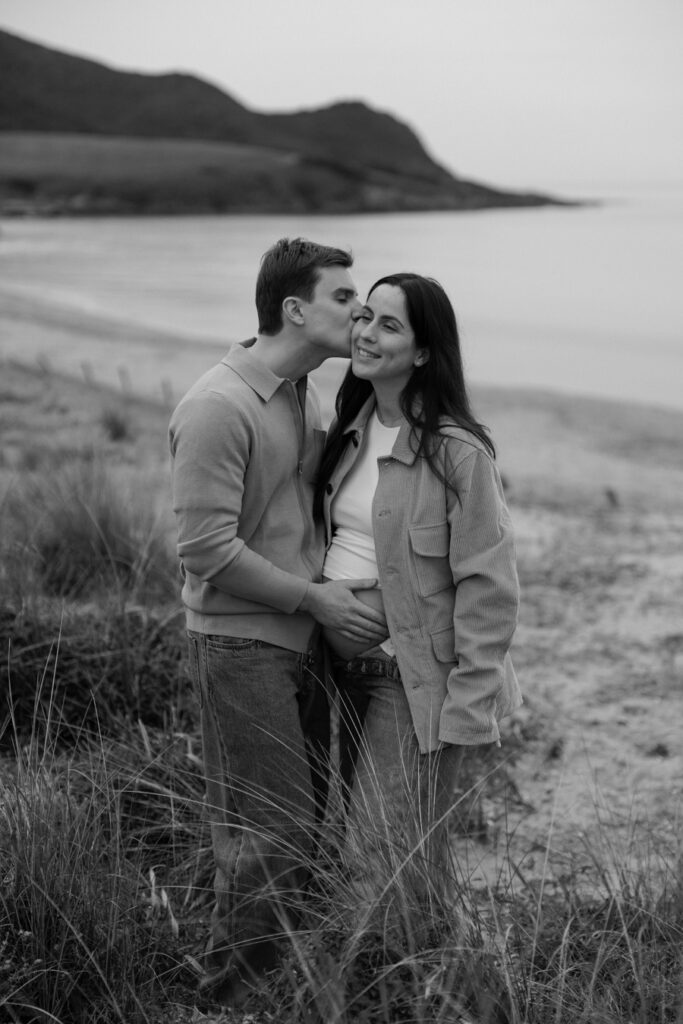 shooting grossesse plage ajaccio