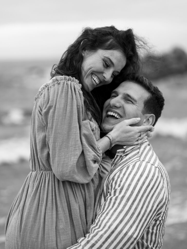 shooting grossesse plage ajaccio coucher soleil